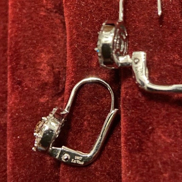 Le Vian® Earrings featuring Chocolate Diamonds & Nude Diamonds™ in Vanilla Gold® - Picture 7 of 10